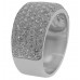 3.21 Ct Ladies Round Cut Diamond Anniversary Ring